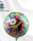 Jo's Circus Happy Birthday Round Balloon
