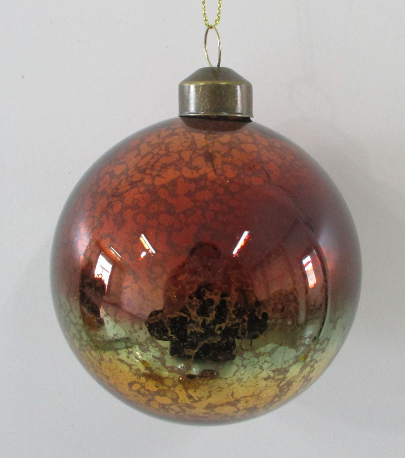 Premium Glass Shiny Dark Brown Ball- 1Pc