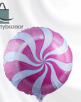 Swirly Pink Round Balloon