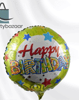 Slime Birthday Round Balloon