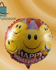 Birthday Party Smile Round Balloon