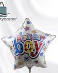 Happy Birthday Boy Star Balloon
