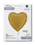 Heart Gold (Helium) - 18 Inches