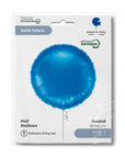 Round Blue (Helium)- 18 Inches