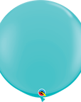 Caribbean Blue Balloon (Helium/Air Filled) - 30 Inches