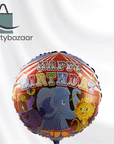 Birthday Circus Round Balloon