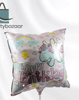 Happy Birthday Pony Square Balloon