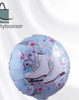 Ice Skate Round Balloon