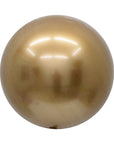 Bubble Chrome Gold (Helium) - 22 Inches