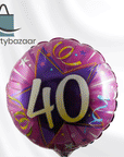 40 Shinning Star Pink Balloon