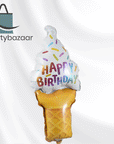 Birthday Ice Cream Cone Balloon