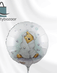 Winnie the Pooh Baby Boy Round Balloon