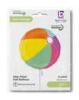 Summer Beach Ball (Helium)- 18 Inches