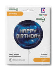 Happy Birthday Galaxy Balloon