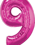 Number 9 (Helium) - 34 Inches