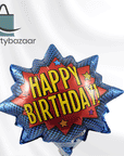 Superhero Birthday Balloon