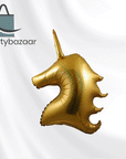 Gold Glitter Unicorn Balloon