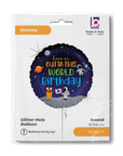 Outta This World Birthday Round Balloon