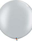 Silver Balloon (Helium/Air Filled) - 30 Inches