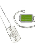 Camouflage Electroplated Tags