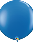 Sapphire Blue Balloon (Helium/Air Filled) - 30 Inches