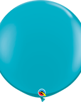Tropical Teal Balloon (Helium/Air Filled) - 30 Inches