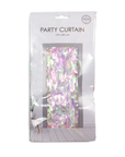 Premium Party Curtain Foil Flame Retardant Iridescent 8ft*3ft - 1 Pc