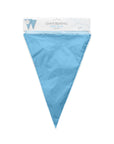 Premium Plastic Giant Bunting Baby Blue 30ft - 1 Pc