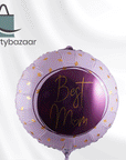 Best Mom Round Balloon