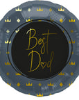 Best Dad Round Balloon
