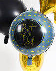 Best Dad Round Balloon
