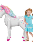 Air-Walker Unicorn Balloon (Helium) - 46 Inches