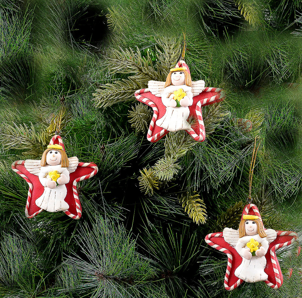 Angel  Star Girl Ornament- 1Pc