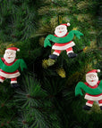 Personalised Santa Soft Ceramic Ornament- 1Pc