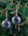 Mr & Mrs 1st Christmas Ornament- 1Pc