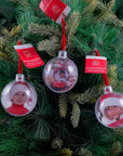 Personalised Bauble Ornament- 2Pc