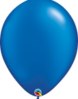 Pearl Sapphire Blue Latex Balloon (Helium/Air Filled) - 16 Inches