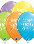 Simply Happy You Day Latex Balloon (Helium/Air Filled) - 11 Inches