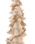 Premium 50 Cm Polyresin Gold Tree Decoration - 1 Pc