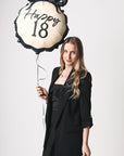 Foil Balloon Pill Happy ''18'' 47.5x45 cm