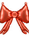 Foil Balloons for Garlands Bows Red 25.5x25 cm