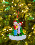 Personalised Ceramic Resin Ornament Now we are 3-1 pc