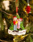 Personalised Ceramic Resin Ornament Now we are 3-1 pc