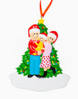 Personalised Ceramic Resin Ornament Now we are 3-1 pc