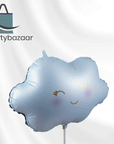 Satin Pastel Blue Mini Cloud Balloon