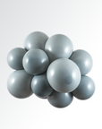 Gray Latex Balloon (Helium/Air Filled) - 11 Inches