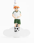 Personalised Ceramic Resin Ornament  Men's football-1 pc