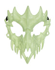 Glow in the Dark Skull mask 14.5x18cm mix