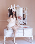 Bunny Mask White