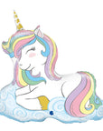 Macaron Unicorn Balloon (Helium) - 39 Inches